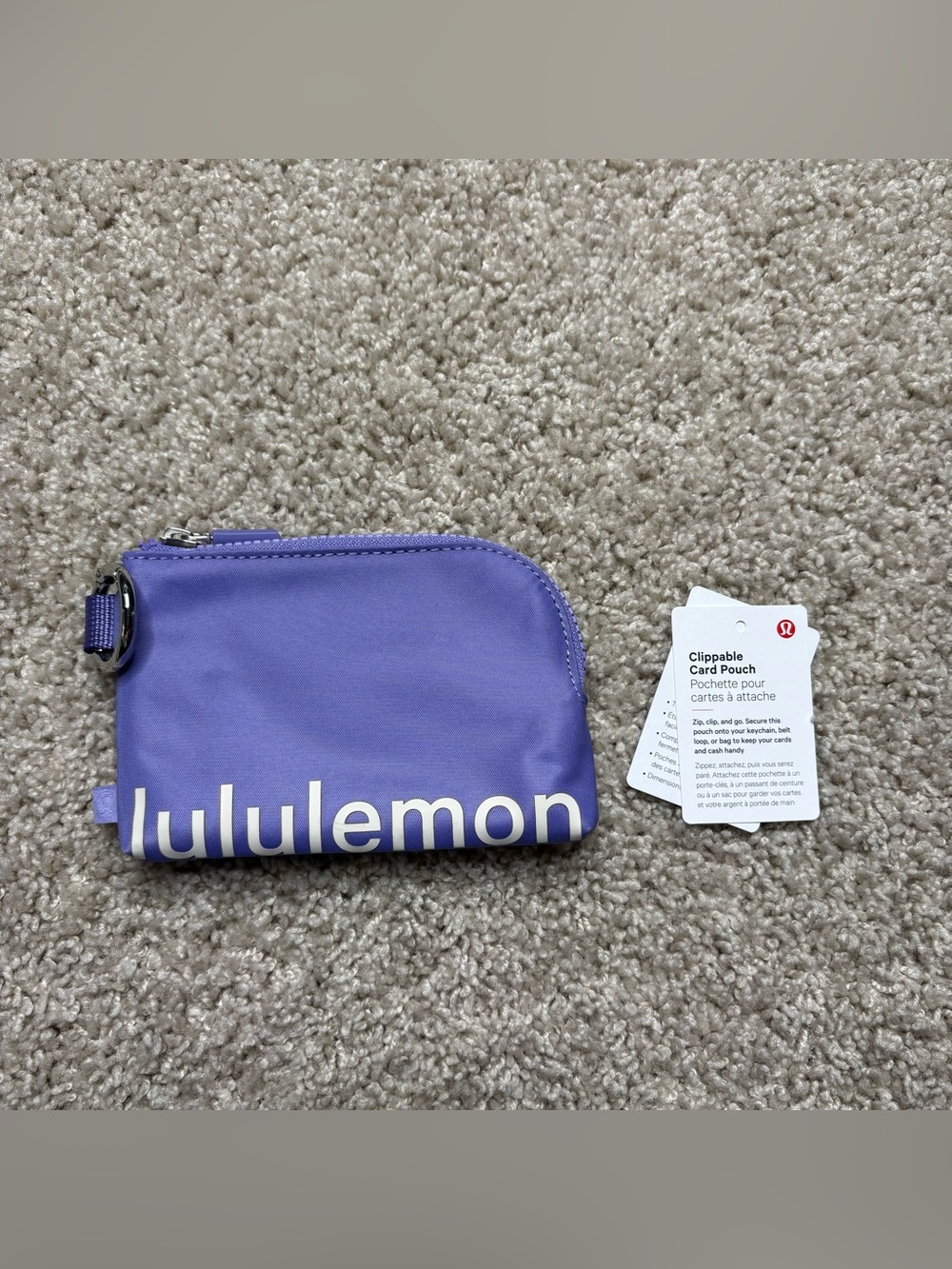 Lululemon Clippable Card Pouch